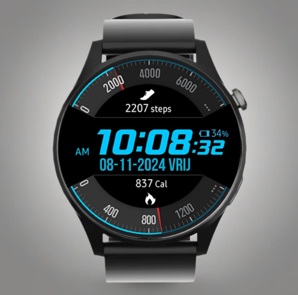 Wiesba WB58S - GPS Horloge Senior - Smartwatch voor Ouderen - Persoonlijke alarmen - alarm horloge ouderen - GPS Horloge Alzheimer - Valdetectie - Personenalarmering met SOS knop Alarmknop — afbeelding 1