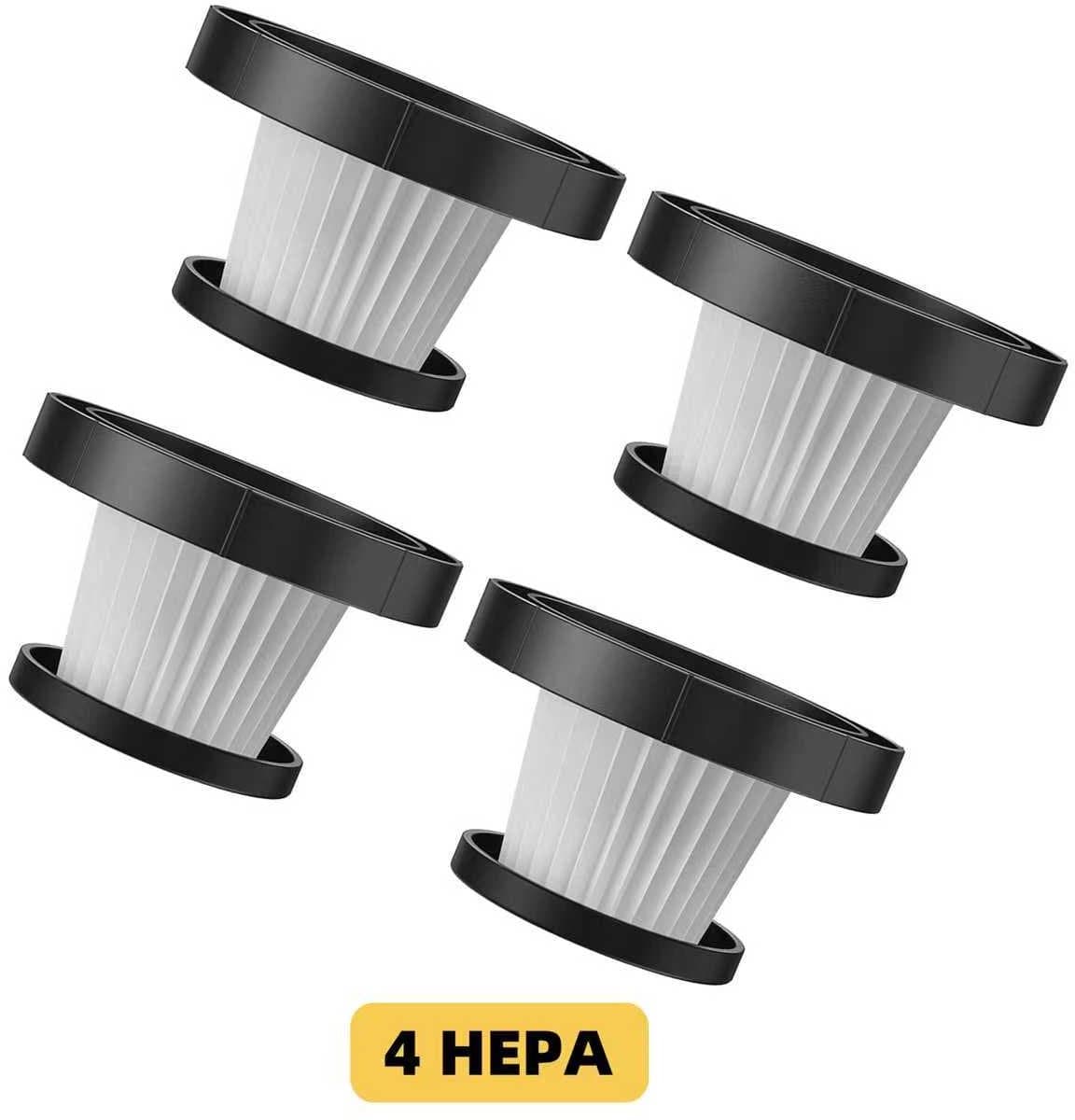 Elekiatech Steelstofzuiger HEPA Filter Accessoires - Set van 4 - alleen geschikt voor Elekiatech modellen A25, A26, A15/17/A18/A19 — afbeelding 1