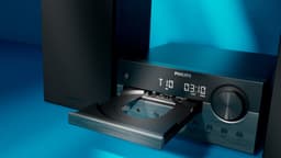 PHILIPS TAM4505M2/12 Micromuzieksysteem - DAB+ / FM Radio - CD - streaming - Auracast - 80W - Bluetooth 5.4 - Donkergrijs / zwart — thumbnail 4