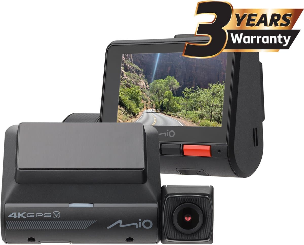 Mio MiVue 956W 4K UHD HDR dashcam - Wi-Fi - GPS - flitspalen — afbeelding 1