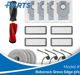 Roborock Qrevo Edge 5V1 Onderhoudsset (Plus.Parts® alternatief voor 8.02.0411) — thumbnail 1