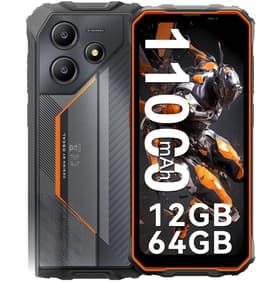 OSCAL MARINE 2 Robuuste Smartphone - 12GB RAM - 64GB ROM - 11000mAh - Gemini AI - 6.56 Inch - IP68 Waterdicht - Dual SIM - Android 15 - NFC - Oranje — thumbnail 1