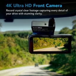 Autosky 4K Dashcam voor Auto & Vrachtwagen – Met Achtercamera – GPS, WiFi, Nachtzicht & 64GB – Groothoek & G-Sensor – App Connectie — thumbnail 4