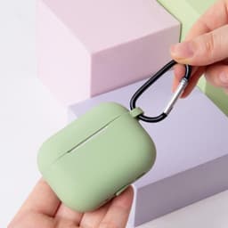 Telestore - hoesje geschikt voor AirPods Pro 3 soft case cover - donker roze - TPU hoesje Beschermhoes - AirPods Pro 3 Cover - AirPods Pro 3 hoesje - Geschikt voor Apple AirPods Pro 3 - gel hoesje met sleutelhanger — thumbnail 3