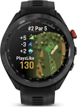 Garmin Approach S70 Premium GPS Golfhorloge 47 mm - Zwart — thumbnail 4