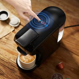 HiBrew® Koffiezetapparaat - 4 in 1 Koffie machine - Dolce Gusto - Nespresso - Cappuccino - Latte - 19 Bar — thumbnail 3