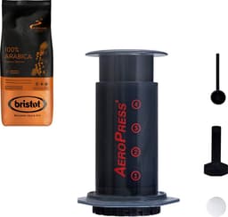 Aeropress Coffee Maker + Bristot 100% Arabica gemalen koffie 250gr — thumbnail 1