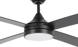 EGLO Trinidad Plafondlamp met ventilator - 122cm - AC longer life - Zwart - Dimbaar - Instelbaar wit licht — thumbnail 5