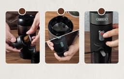 HiBREW H4A Premium Draagbare Espresso Machine – 3-in-1 Koffiemachine – Geschikt voor Nespresso, Dolce Gusto & Gemalen Koffie – 15 Bar – Wit — thumbnail 5