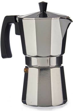 Kinvara Percolator Italiaans koffiezetter - Aluminium - zilver - 450 ml - Koffiezetter — thumbnail 5
