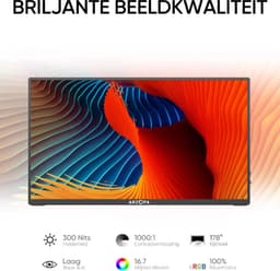 Arzopa A1 GAMUT – Draagbare Monitor – 60Hz – Portable Display – Speakers – Monitor - Beeldscherm – 15.6 Inch – IPS - Full HD — thumbnail 3