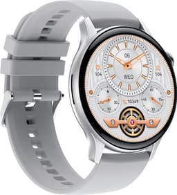 SAMTECH Smartwatch Amoled HD Pro - Heren & Dames – horloge – Geschikt voor iOS & Android - NFC, Stappenteller, Calorie Teller, Slaap meter – Grijs — thumbnail 1