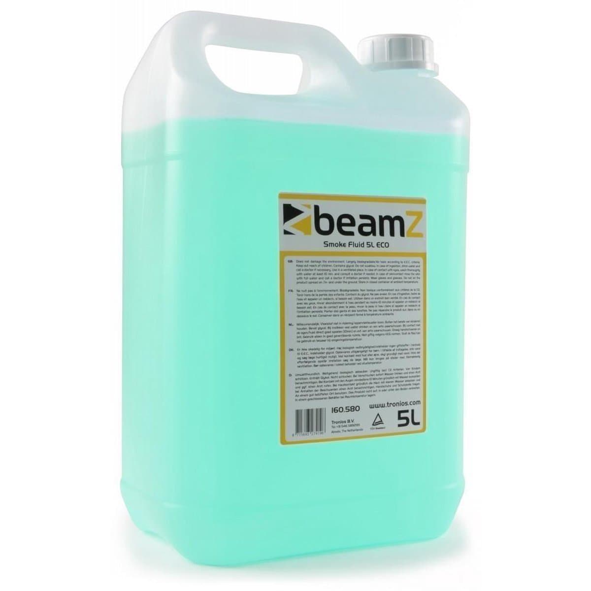Rookvloeistof - BeamZ universele rookmachine vloeistof - 5L - Groen — afbeelding 1