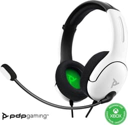 PDP Gaming LVL40 Wired Gaming Headset - White (Xbox Series X) — thumbnail 1