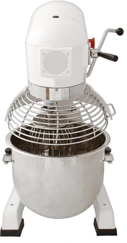 Commerciële Voedsel Mixer / Spiraalmixer - 20 Liter - 3 Versnellingen - 3 Opzetstukken - GRATIS Deeg Schraper. - Maximaal gewicht: 3 kg/Mix — thumbnail 5