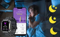 Tijdspeeltgeenrol PG Smartwatch - Groen - Waterdicht IP68, Gezondheidstracker met GPS, Hartslagmeter en Lange Batterijduur — thumbnail 2