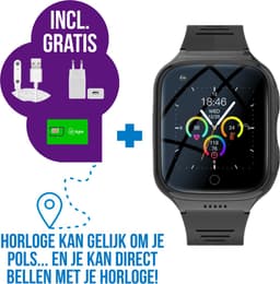 Wiesba WB9S - GPS Horloge Senior - Smartwatch voor Ouderen - Persoonlijke alarmen - alarm horloge ouderen - GPS Horloge Alzheimer - Valdetectie — thumbnail 1