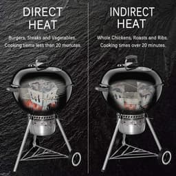 Houtskoolmand voor Weber Grill - Directe en Indirecte Warmte - Houtskoolbriket Brandstofhouder - 2 stuks — thumbnail 2