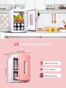 Lexium Minibar - Minibar koelkast - Mini koelkast - Mini bar - Koeler — thumbnail 3