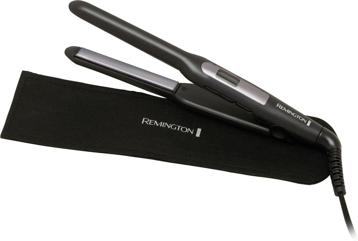 REMINGTON Pro-Ceramic Extra Slanke S5515 Stijltang Zwart — afbeelding 1