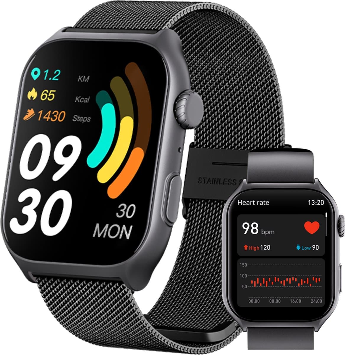 Smartwatch GTS7 Pro - Sporthorloge - iOS & Android - Stappenteller en Hartslagmeter - Evolueren — afbeelding 1