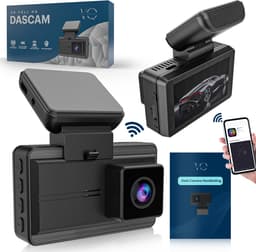 Vital Quality's XC005 Dual Dashcam Voor Auto - 4K Full HD - Met APP & GPS — thumbnail 1