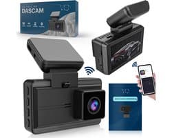 Vital Quality's XC005 Dual Dashcam Voor Auto - 4K Full HD - Met APP & GPS