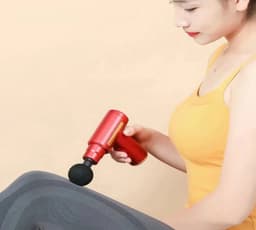 Rode massage gun - Massage apparaat - inc. 4 massage opzetten - draadloos - 3200 tpm - Diepe spierontspanning — thumbnail 5