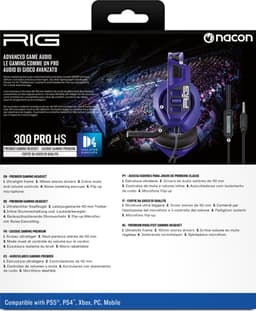 Nacon RIG 300 PRO HS Cosmic gaming headset — thumbnail 3