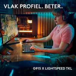 Logitech G915 X Lightspeed TKL Wireless Gaming Toetsenbord Zwart Qwerty — thumbnail 3