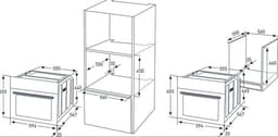 Grundig GEKW19400DX compacte oven met magnetronfuncties 45 cm, EEK A — thumbnail 4