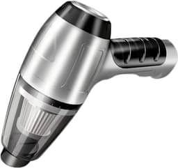 Bovista Kruimeldief - Handstofzuiger - Snoerloos - Draadloos - Auto Stofzuiger - Caravan - Best Verkocht - Car Vacuum Cleaner - Zilver - Blaas en Zuig — thumbnail 1