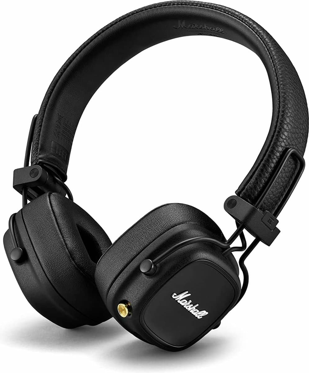 MARSHALL Major IV BT 192258 On-ear Draadloze hoofdtelefoon Zwart — afbeelding 1