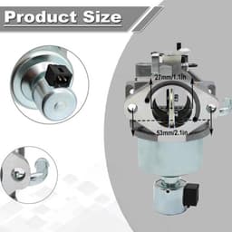 Carburateur voor Grasmaaiers - Compatibel met Craftsman LT1000 - Reserveonderdeelnummers 594593/594605 - Geschikt voor Toro 71286/71427 - 20 pk/21 pk Motor - Brede Compatibiliteit - Motorcarburateur — thumbnail 2