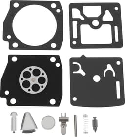 SnelShoppen - Grasmaaier Carburateur Kit 49-899 voor Reparatie Compl Rep 599 - Inclusief Pakkingen, O-ringen, Diafragma's, Nozzles - Slijtvast Rubber — thumbnail 1