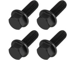 SnelShoppen - 4 Stuks Grasmaaier Spindel Schroef 5/16-18x7/8" Precisie Bevestigingsschroeven voor Toro, Hoogwaardig Metaal, Duurzaam en Corrosiebesten