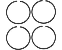 SnelShoppen - Set van 4 Grasmaaier Pistonringen A101000090 30.2 x 1.5mm Geschikt voor ECHO SRM 225 ES 210 211 GT 200 200i HC 150, Hoogwaardige Metaal,