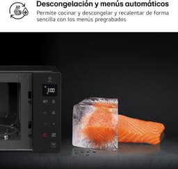 Magnetron Grill - Oven Combi - Snel Eten Bereiden - Smart Inverter Technologie - 25 Liter - Zwart — thumbnail 3