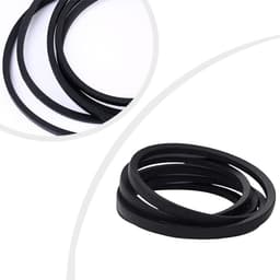 Aandrijfriem Grasmaaier - Reserveonderdeel Gazon - Gazononderhoud - Robuuste Rubber Constructie - 1/2"x146" - Zwart — thumbnail 3