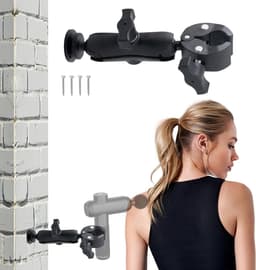 SnelShoppen - Massage gun holder wandmontage met verstelbare klem, geschikt voor de meeste massage guns, ideaal voor moeilijke bereikbaarheid zoals ne — thumbnail 1
