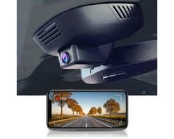 SnelShoppen - Dash Cam 4K voor Volvo XC60 S90 V90 2022 2023 2024 2025 - UHD Video 2160P, Nachtzicht, OEM Fit, 64GB Kaart, WiFi, Auto Accessoires