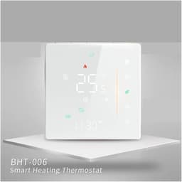 Slimme Thermostaat - Kamertemperatuurregelaar WiFi - Energie Besparen - Afstandsbediening via App - 95-240VAC - Zwart — thumbnail 3