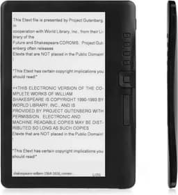 E-reader - 4 GB - 7 inch - E-readers & accessoires - Inclusief hoes & screenprotector - Inclusief oortjes - Luisterboeken - Zwart — thumbnail 1