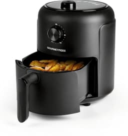 Heteluchtfriteuse - Mini oven - Gezond Frituren - 8 Functies - 2.3 Liter - Zwart — thumbnail 1
