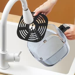 Olievrije Airfryer - Heteluchtfriteuse - Gezond Frituren - Groot Kijkvenster - 5 Liter Capaciteit - Groen — thumbnail 4