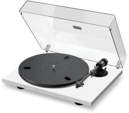 Pro-Ject E1.2 BT Bluetooth Platenspeler – met Phono Voorversterker – Plug and Play – 33/45 RPM – LP Speler – Handmatige Platenspeler – Wit — thumbnail 1