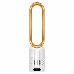 Pelor Bladloze Torenventilator - Luchtreinigende Luchtcirculatie - 8 Snelheden met Afstandsbediening - 90° Oscillatie - Goud — thumbnail 1