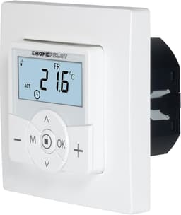 Slimme Thermostaat - Kamertemperatuur Regelaar - Energie Besparen - App Bediening Mogelijk - 5 x 5 cm - Wit — thumbnail 5