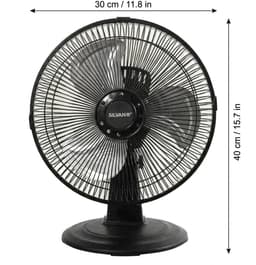 House Of Atelier - Ventilator - Tafelventilator - Verstelbare Luchtstroom en Kantelhoek - 90° Oscilatie - Snelheden - 30 cm — thumbnail 1