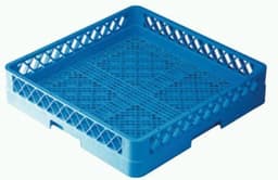 Vaatwassermand Bestekmand - Bestekkorf Vaatwasser - Bestek Reinigen - Gastronomiekwaliteit - 50 x 50 cm - Blauw — thumbnail 1